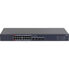 Коммутатор Dahua DH-CS4220-16GT-240,16PoE,(1000BASE-T/SFP),265W,управ - фото 2