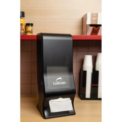 Диспенсер для салфеток вертикальный Luscan Professional N4 черный - фото 4