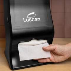 Диспенсер для салфеток вертикальный Luscan Professional N4 черный - фото 5