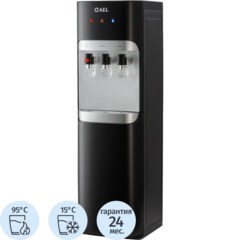 Кулер для воды AEL LD-AEL-808a matte black/silver