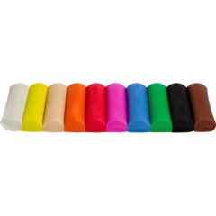 Пластилин Kores Plastilina 10 цветов  набор общий вес 200гр 34010 - фото 2