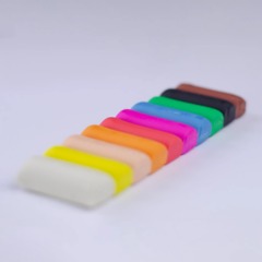 Пластилин Kores Plastilina 10 цветов  набор общий вес 200гр 34010 - фото 3