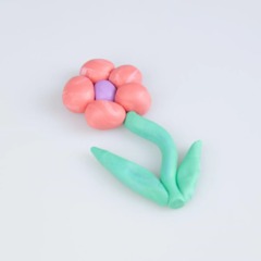 Пластилин Kores Plastilina Пастельный 10 цветов набор общий вес 200гр 34016 - фото 3