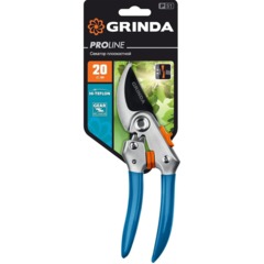 Секатор плоскостной GRINDA PROLine P-51, 200 мм, (423451_z01) - фото 4