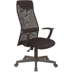 Кресло 0MX_VB_БЮРОКРАТ KB-8 Black черный TW-01 TW-11 сетка