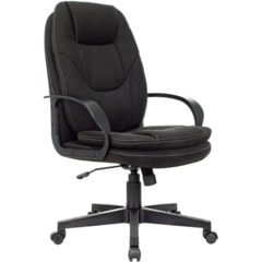 Кресло 0MX_VB_Echair-656 TС ткань черный пластик
