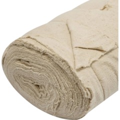 Полотно техническое холстопр. ХПП белое, рул 0,7х50м, пл. 150 г/м2_Узб - фото 3