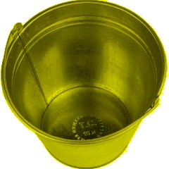 Ведро оцинкованное 15 литров - фото 3