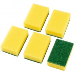 Губки для мытья посуды Practi Universal, 5шт/уп - фото 2