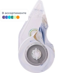 Корректирующая лента Deli VR702, 7ммx20м, бесшумная, в ассорт