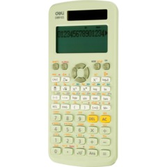 Калькулятор научный Deli ED991ES, 10+2 разр,417 фун, дв.пит.,171.9x83мм,зел - фото 3