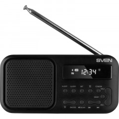 Радиоприемник Sven SRP-50, 3Вт, BT/FM/USB-C, будильник, встр аккум - фото 2