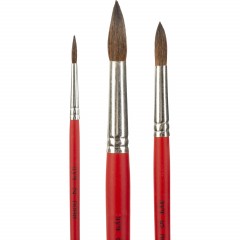 Набор кистей Классика цвета, 3 шт. ПОНИ (круглые № 2, 5, 8) 33С 2177-08 - фото 3