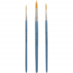 Набор кистей Классика цвета, 3 шт. СИНТЕТИКА (круглые№2,3,5) 33С 2179-08 - фото 2