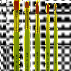 Набор кистей Классика цв.5штСИНТЕТИКА(круглые№1,3,5;плоские№6,8)33С 2182-08 - фото 3