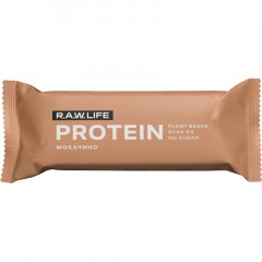 Батончик протеиновый R.A.W.LIFE орехово-фруктовый Мокачино, 43гx15шт/уп - фото 2