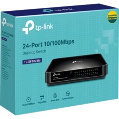 Коммутатор TP-Link TL-SF1024M (L2) 24x100Мбит/с неуправляемый - фото 4