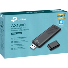 Сетевой адаптер Wi-Fi TP-Link ARCHER TX20U AX1800 USB 3.0 (ант.внутр) 2ант - фото 4
