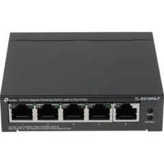 Коммутатор TP-Link TL-SG1005LP (L2) 5x1Гбит/с 4PoE+ 40W неуправляемый - фото 2