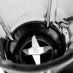 Блендер BRAYER 1209BR,настольный,1000 Вт,2скор,импульс реж,колка льда,6 нож - фото 7