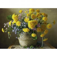 Календарь настенный 3-х блочный 2026 Букеты 340х820мм, 4 постера - фото 3