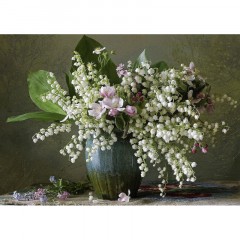 Календарь настенный 3-х блочный 2026 Букеты 340х820мм, 4 постера - фото 5