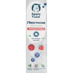 Пастила Apple Food слив_барб_гр_абр_клуб_лес.яг_виш_ябл (960г) 40гx24шт/уп - фото 7