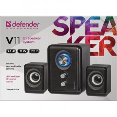 Акустическая система 2.1 Defender V11 11 Вт, питание от USB (65111) - фото 5
