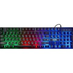 Набор клавиатура+мышь Defender +коврик Aura MKP-117 RU,Light игров. (52117) - фото 2