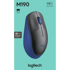 Мышь компьютерная Logitech беспр. M190 Wireless BLUE 910-005907 - фото 7