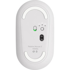 Мышь компьютерная Logitech беспр. M350S Pebble 2 BT TONAL WHITE 910-007013 - фото 6