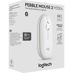 Мышь компьютерная Logitech беспр. M350S Pebble 2 BT TONAL WHITE 910-007013 - фото 7