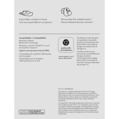 Мышь компьютерная Logitech беспр. M350S Pebble 2 BT TONAL WHITE 910-007013 - фото 10