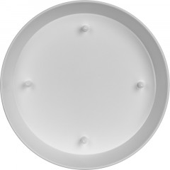 Горшок для цветов Flora 1,4л с поддоном (белый), 231600629/00 - фото 5