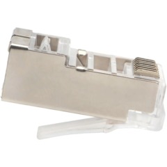Вилка Cablexpert RJ-45 (8P8C) PLUG5SP кат5e экр, 30 микрон, (100 шт.), пак - фото 5