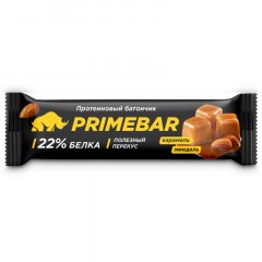 Батончик с содерж протеина PRIMEBAR глазир со вкус Карам и минд 40гx15шт/уп - фото 2