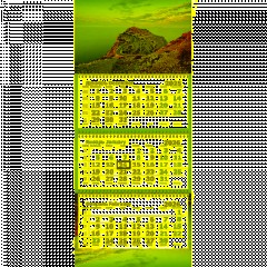 Календарь настенный 3-х блочный 2026-2027 Attache Переверт.два года,305х710 - фото 5