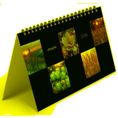 Календарь-домик настольный 2026 Atache, Застывший момент, 240х130 - фото 6