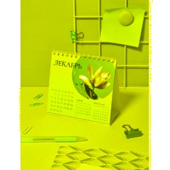 Календарь-домик настольный 2026 Attache, Цветы, 120х110 - фото 8