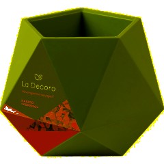 Кашпо Абремо (0,72л) Цв. Антрацит (Арт. КШ-1750) - фото 3