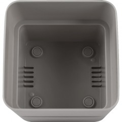 Кашпо Фиори (0,45л) Цв. Серый жемчуг (Арт. КШ-0514) - фото 3