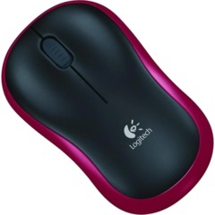 Мышь компьютерная Logitech M185 Wireless/Red USB (910-002240/910-002633) - фото 2