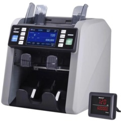 Счетчик банкнот MERTECH C-200 DOUBLE CIS MG touch screen - фото 4