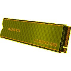 SSD накопитель ADATA LEGEND 860 500GB M.2 PCIe4.0x4(SLEG-860-500GCS) - фото 2
