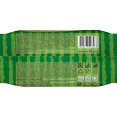 Салфетки влажные освежающие AURA TROPIC COCKTAIL в ассортименте 60шт - фото 4