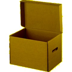 Короб архивный Делопроизводство А4 325х235х325, Т23 - фото 2