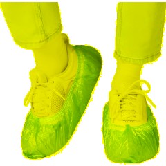 Бахилы п/э Elegreen Особопр.(с2.р),дв,син,ГППНД2-8/18/2р-С-С,6,2г,350пар/уп