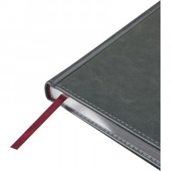 Ежедневник недатированный А5+ SIDNEY NEBRASKA серый,сереб.обр,136л 3-128/22 - фото 5