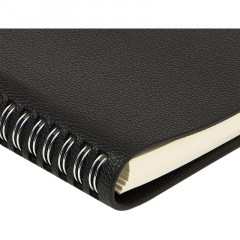 Ежедневник недатированный А5 ALBA черный, 136л 3-783/01 - фото 6