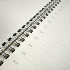 Ежедневник недатированный А5 ALBA черный, 136л 3-783/01 - фото 10